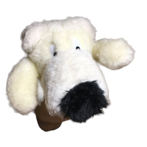 Commonwealth White Polar Bear Plush Vintage 1987 Small 6"in. Stuffed Animal RARE - Picture 5 of 10